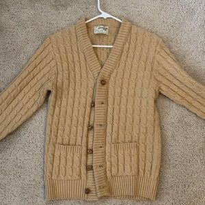 Tan Heavy Cardigan